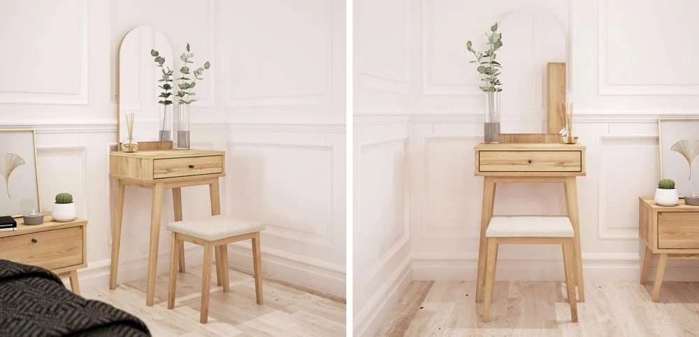 Frisierkommoden aus Massivholz Malaga