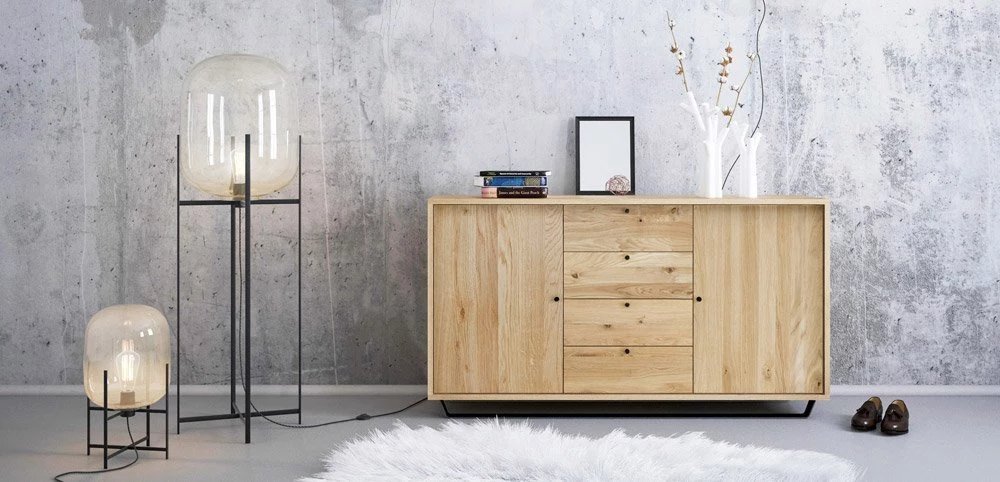Eichenmöbel Steel
