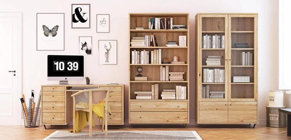 Holzschreibtische 100% Holz