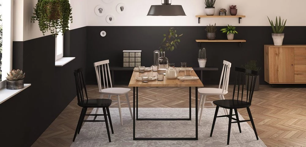 Eichenholztische für Ess- oder Wohnzimmer 100% Massivholz 